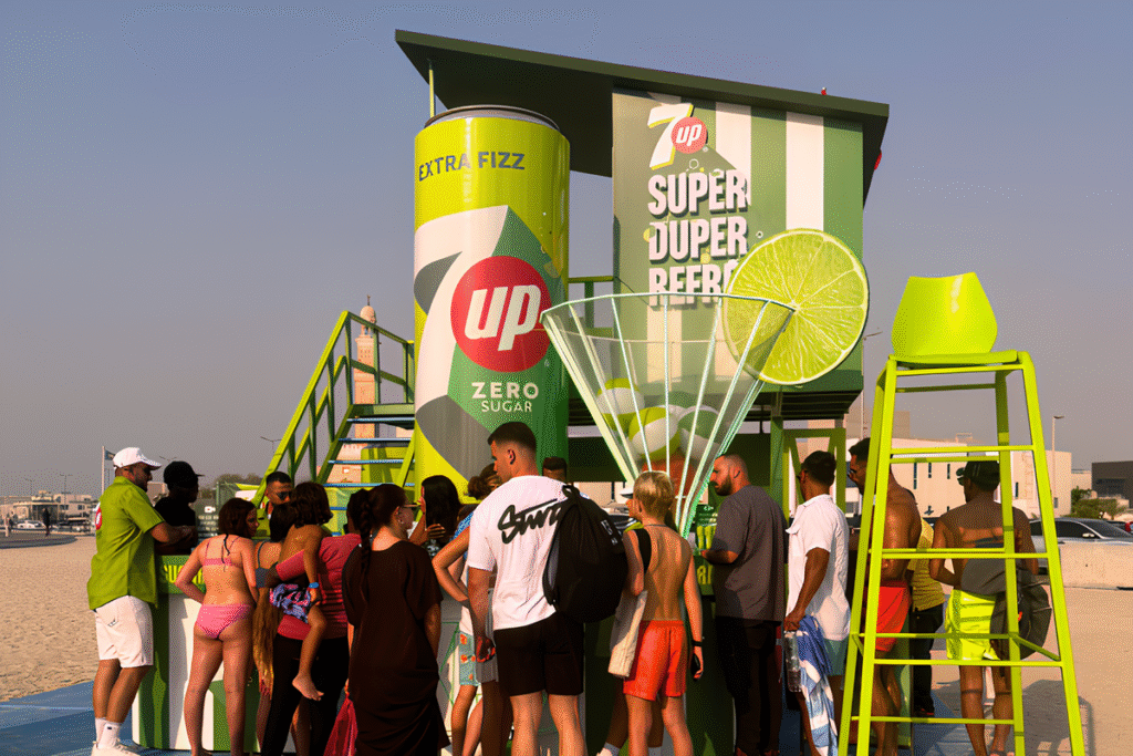 7up exhibition stand builders in dubai