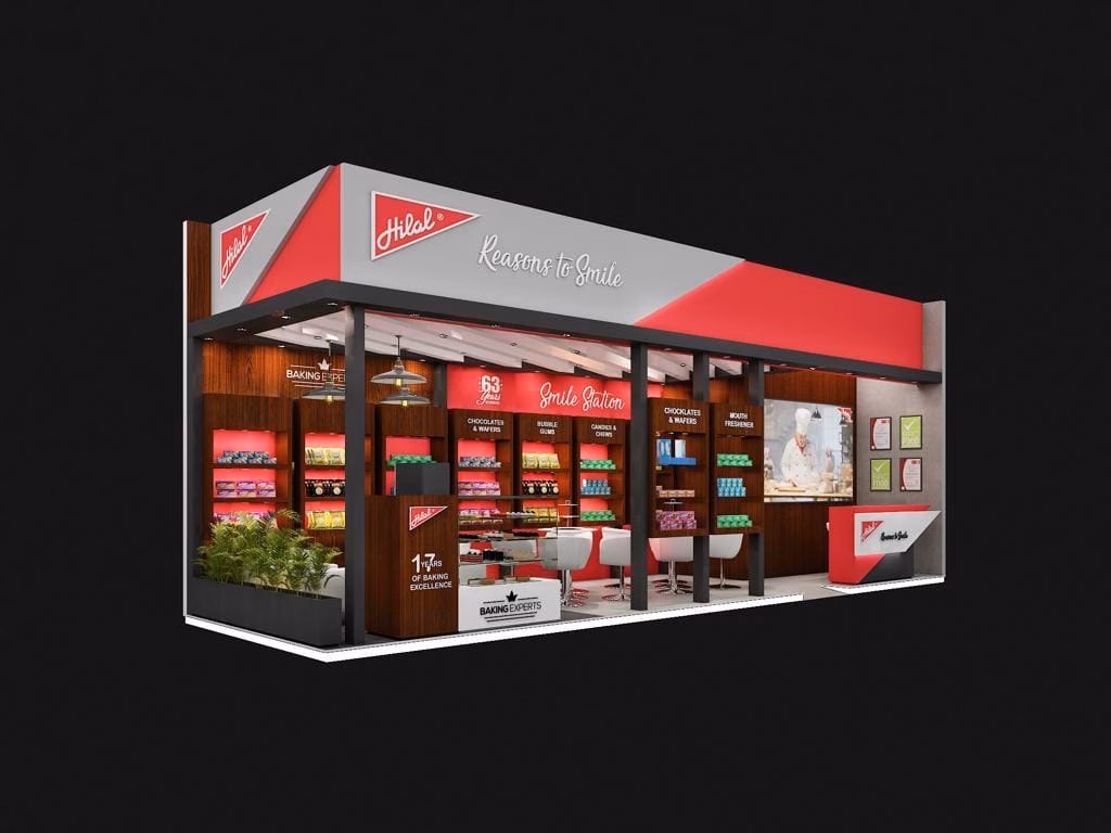 Spreading Smiles with Every Slice – A Showcase by the Best Exhibition Stand Builders in Dubai for Hilal at Gulfood - New Royal Exhibition Stand Builder & Contactor - Spreading Smiles with Every Slice – A Showcase by the Best Exhibition Stand Builders in Dubai for Hilal at Gulfood Spreading Smiles with Every Slice – A Showcase by the Best Exhibition Stand Builders in Dubai for Hilal at Gulfood