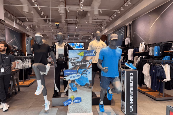 Under Armour’s Retail POS Display In Dubai - Infinite Elite 2