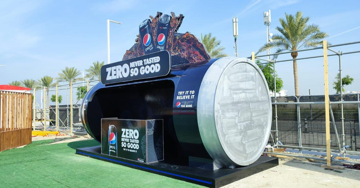 Case Study: Iconic Pepsi Kiosk Installation by New Royal Advertising LLC | Best Kiosk Builders in Dubai