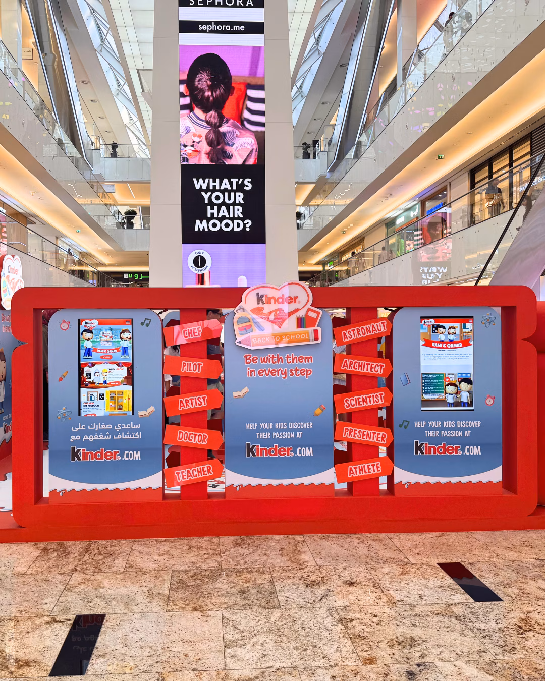 Case Study: Kinder Back-to-School Stand - New Royal Exhibition Stand Builder & Contractor - Case Study: Kinder Back-to-School Stand