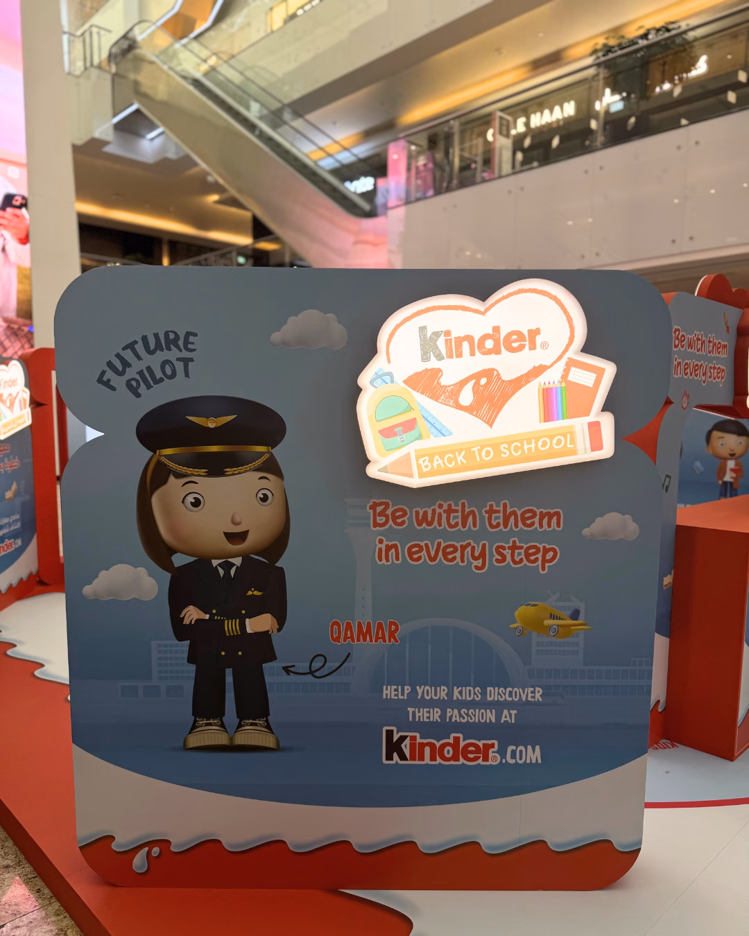 Case Study: Kinder Back-to-School Stand - New Royal Exhibition Stand Builder & Contractor - Case Study: Kinder Back-to-School Stand