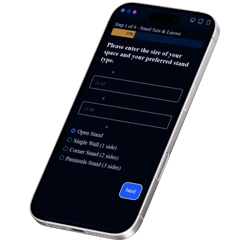 calculator mockup