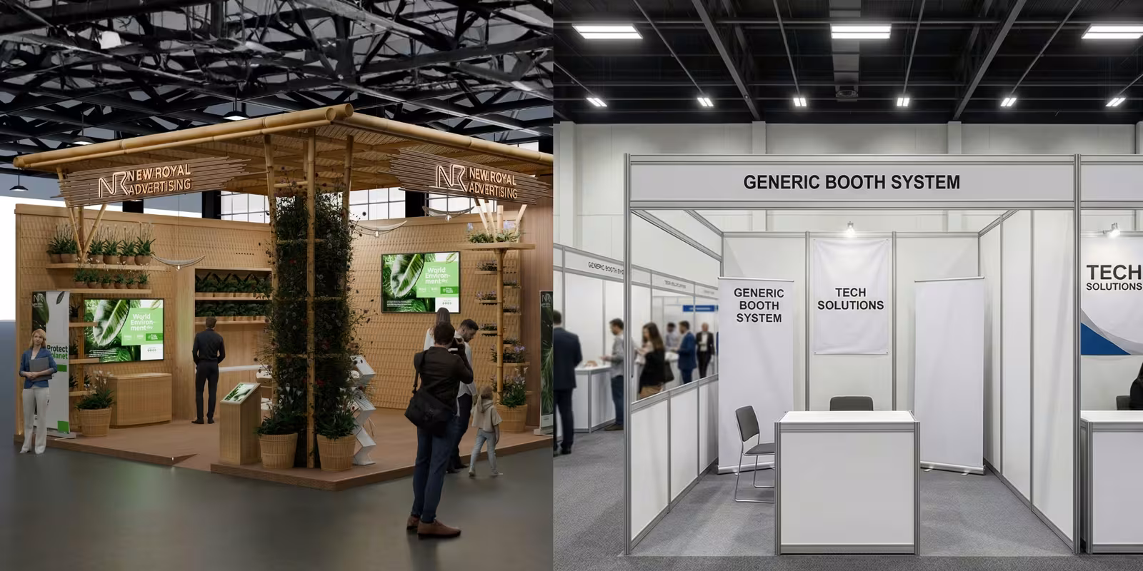 Custom vs. Modular Exhibition Stands in Dubai: An Objective Guide to B2B Event ROI